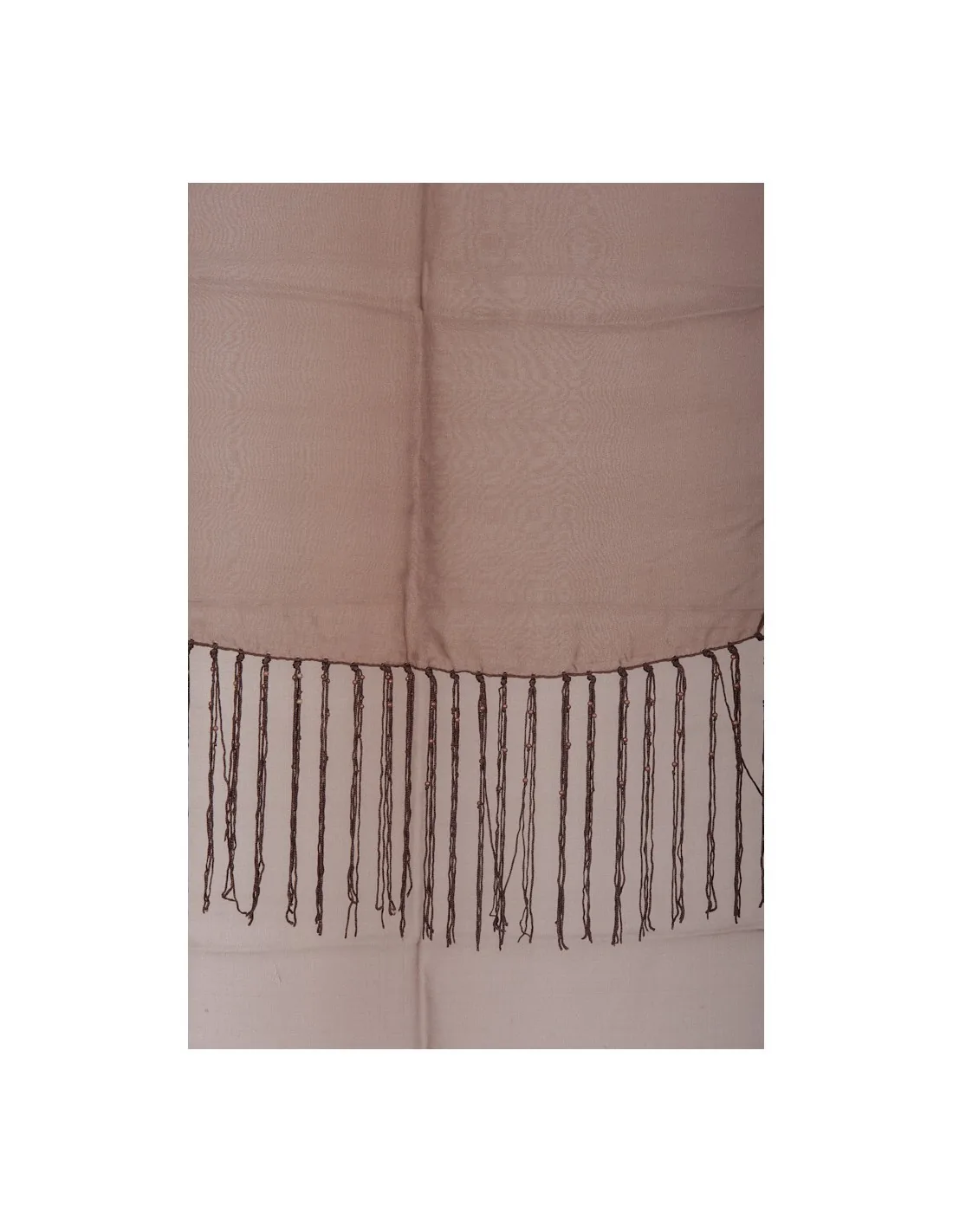 Εσαρπα μεταλιζε - Καφέ resort wear προϊόν για καλοκαιρινές resort εμφανίσεις